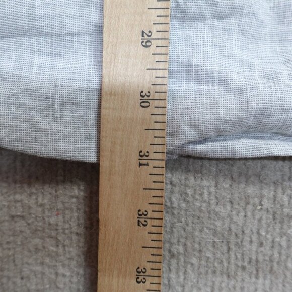 ExOfficio Shirt Large Gray Tab Sleeves Snap Front Insect Shield Vented Nylon - Picture 13 of 14